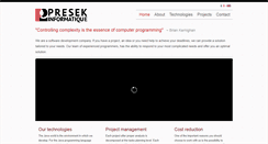 Desktop Screenshot of presek-i.com