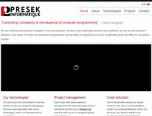 Tablet Screenshot of presek-i.com